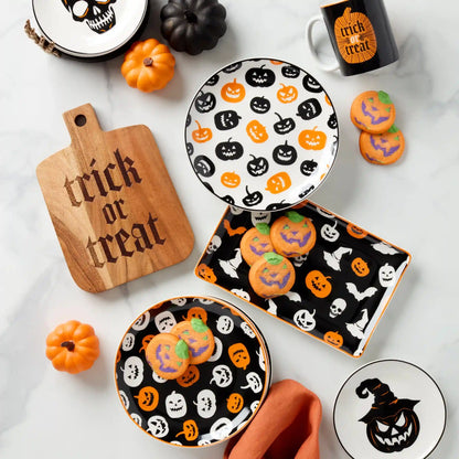 Vintro Halloween Accent Plates, Set of 4