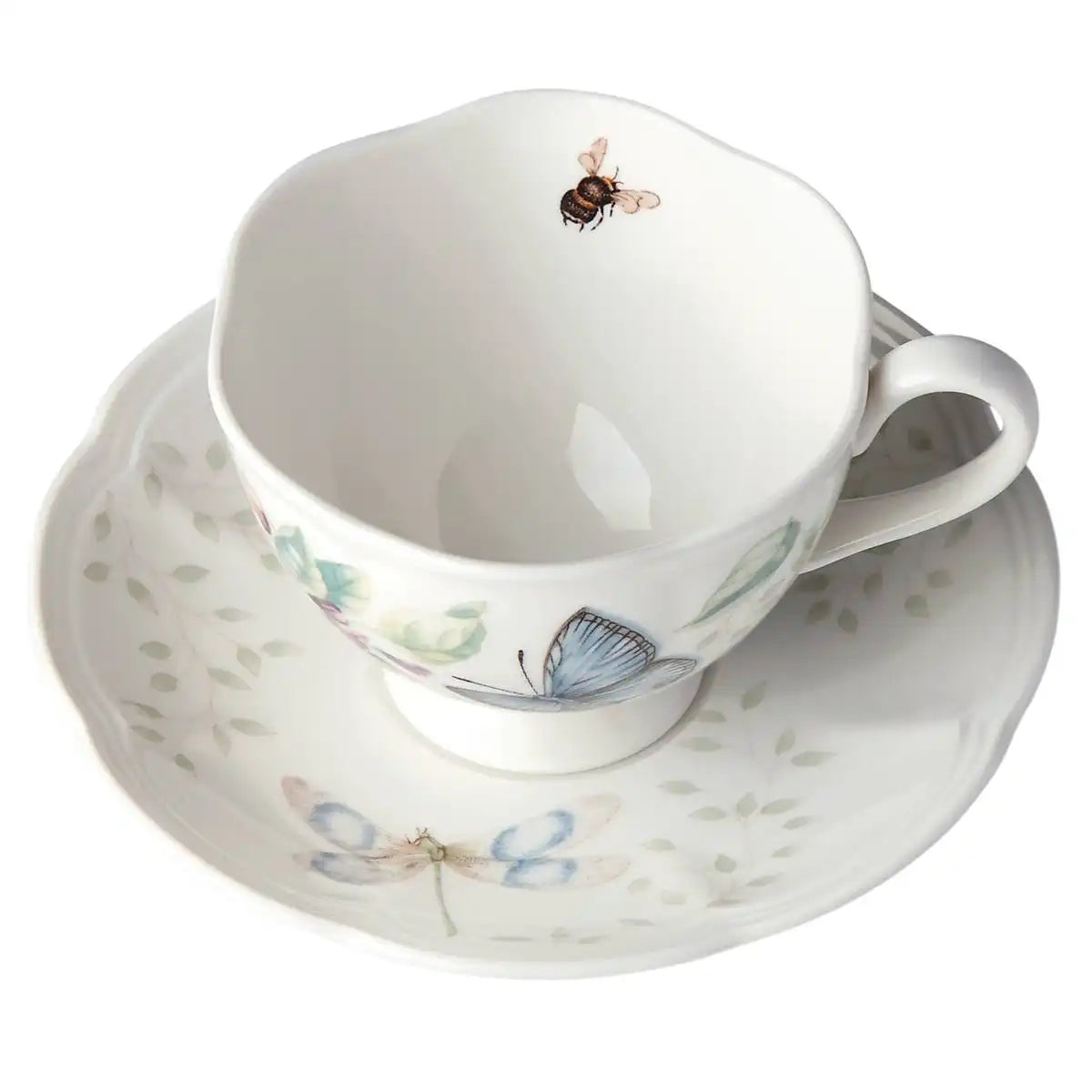 Butterfly Meadow Blue Cup & Saucer