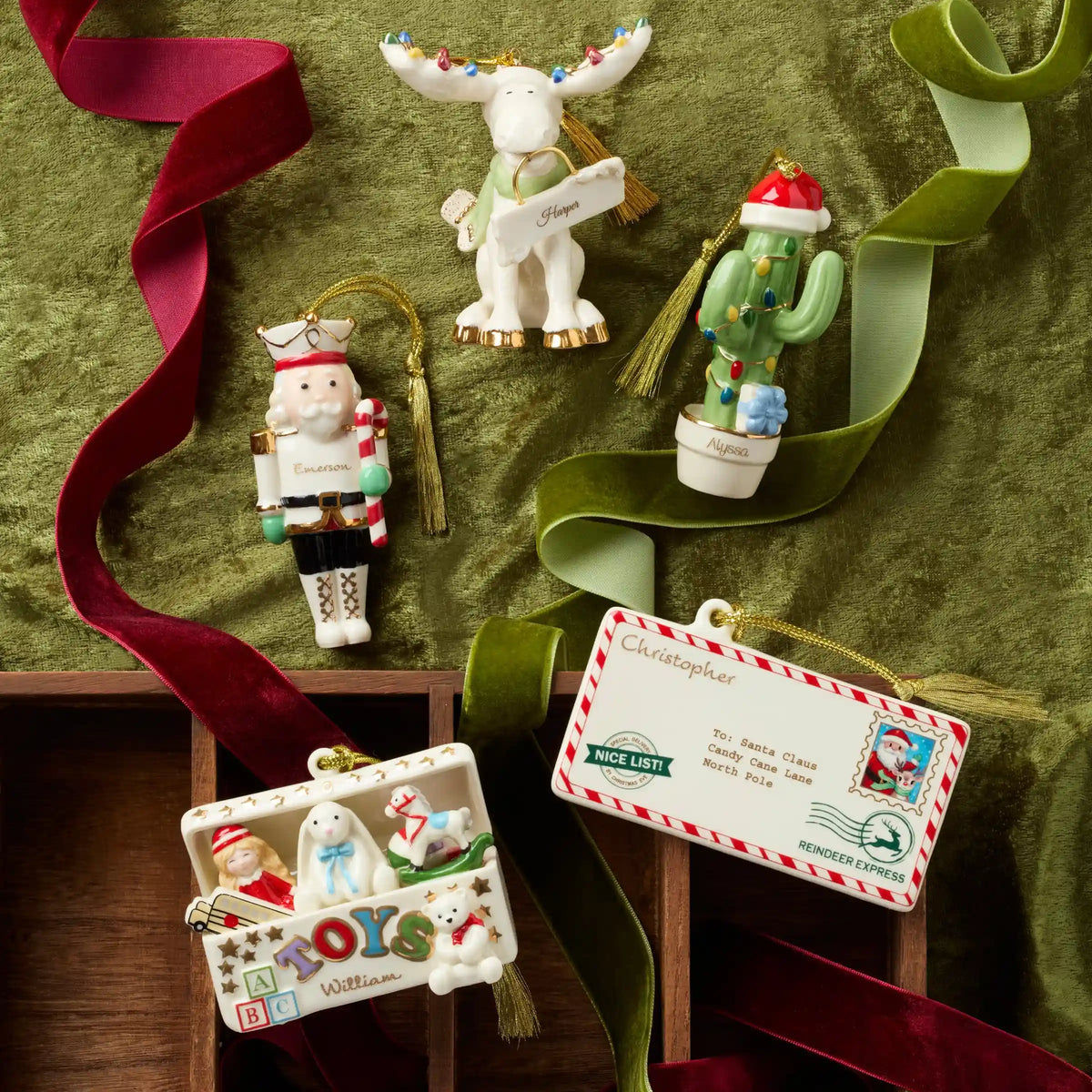 Personalized Marcel The Moose Ornament