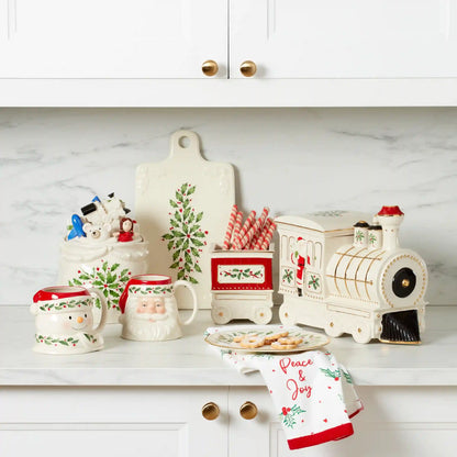Holiday Train 5-Piece Serving Set