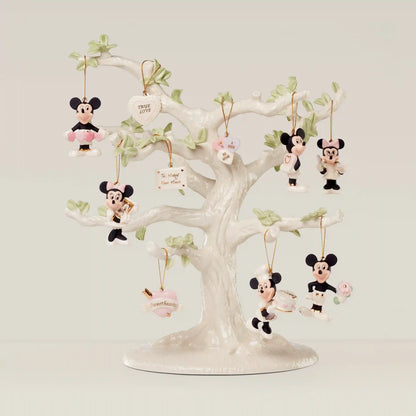 Disney Romantic Moments 10-Piece Mini Ornament Set