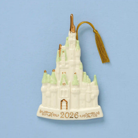2026 Cinderella Castle Porcelain Ornament