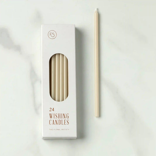 Wishing Parchment Candles, Set of 24