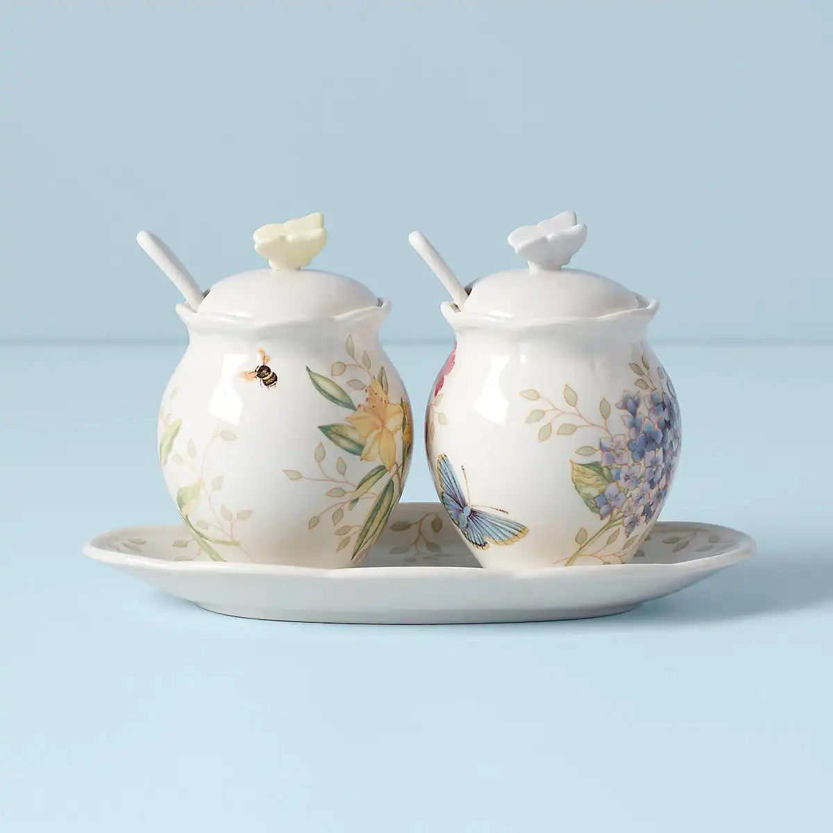 Butterfly Meadow 5-Piece Condiment Set
