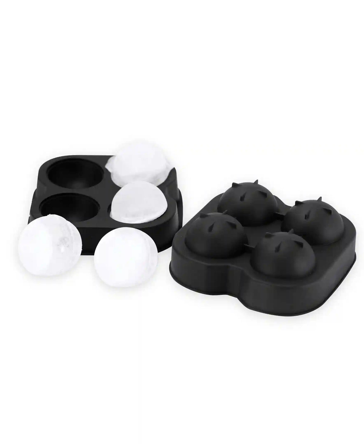 Black Round Silicone XL Ice Mold
