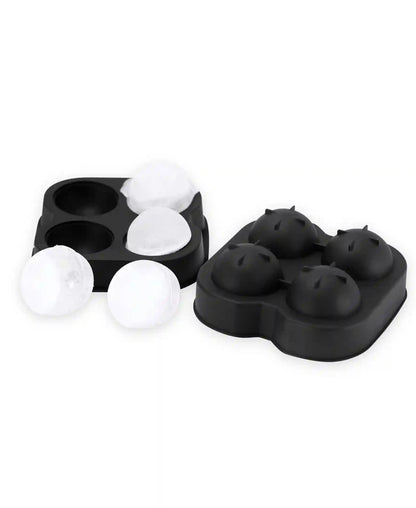 Black Round Silicone XL Ice Mold