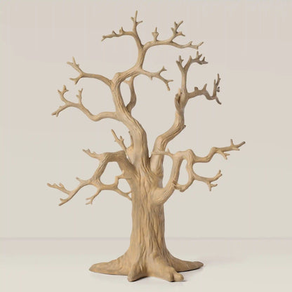 Rustic Oak Ornament Tree