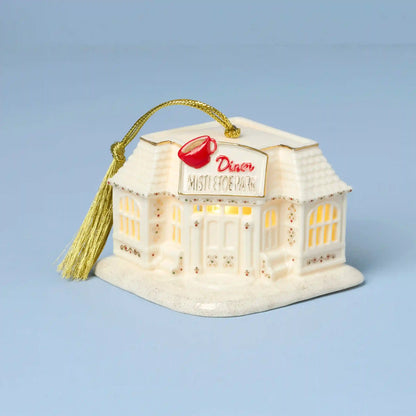 Mistletoe Park Diner Lit Ornament