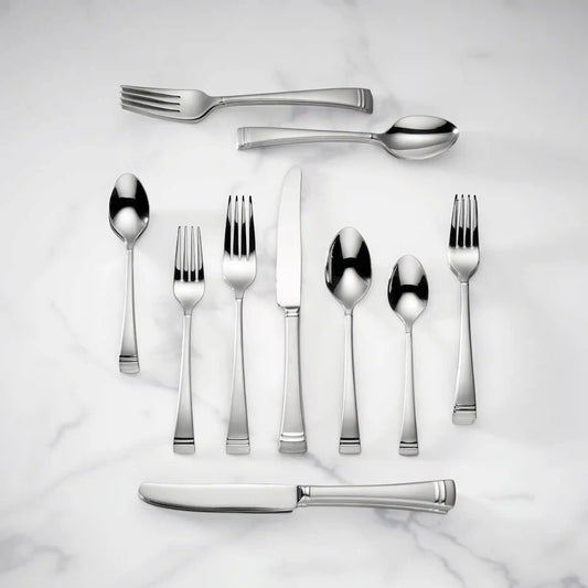 Federal Platinum Frosted 20-Piece Flatware Set