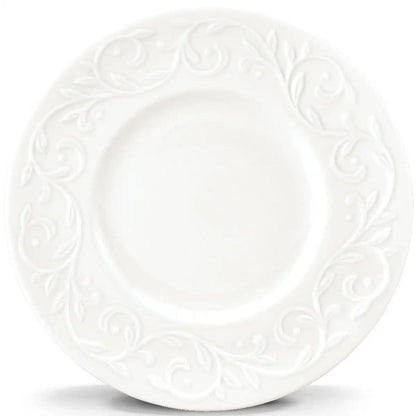 Opal Innocence Carved 4-Piece Plate Set