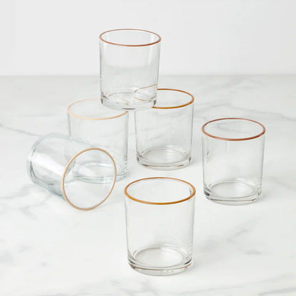 24 Seven Sunbaked Medium Tumblers, Set of 6