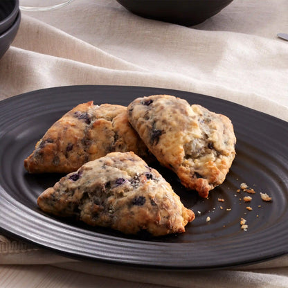 Ridge Black 12-Piece Dinnerware Set