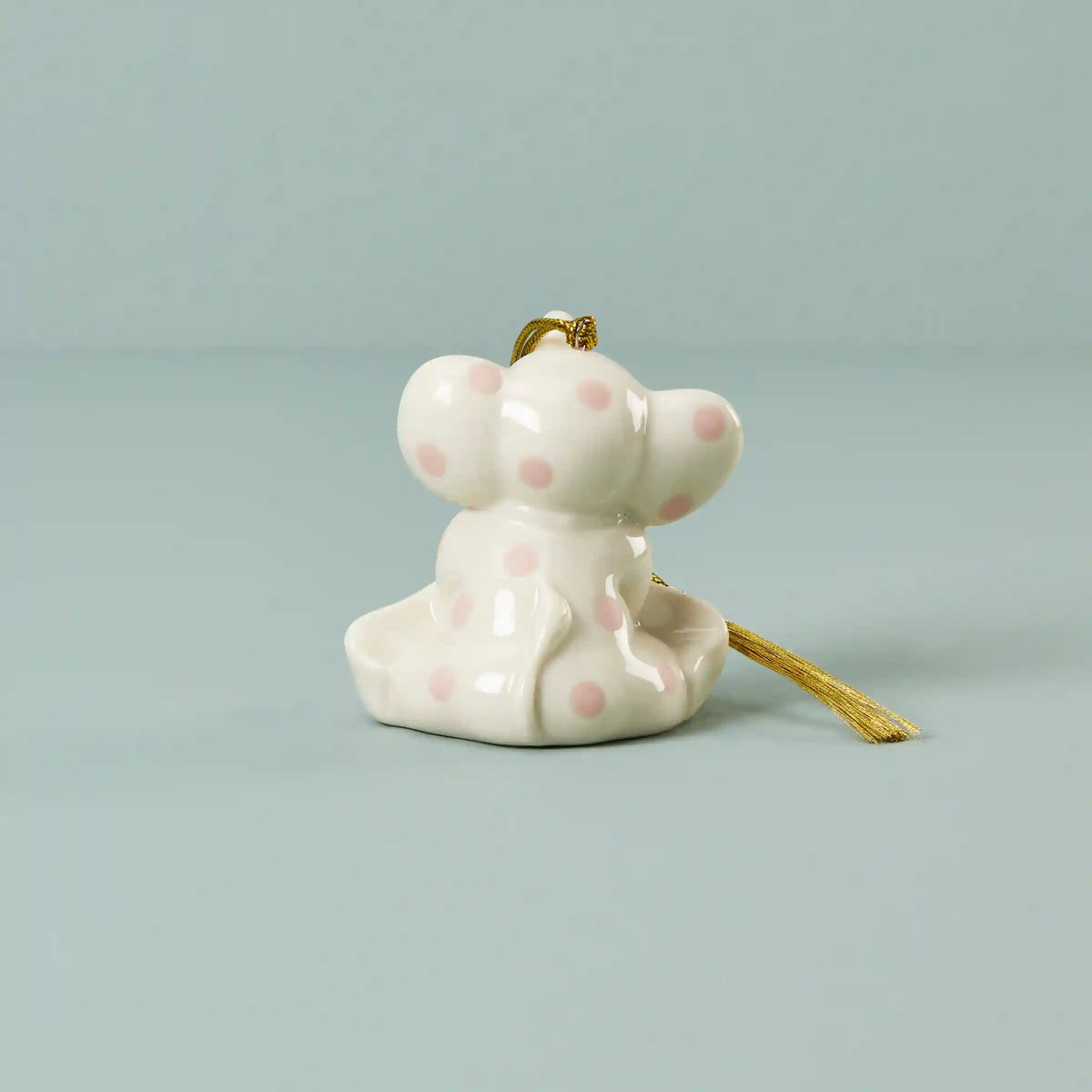 Personalized Pink Elephant Ornament