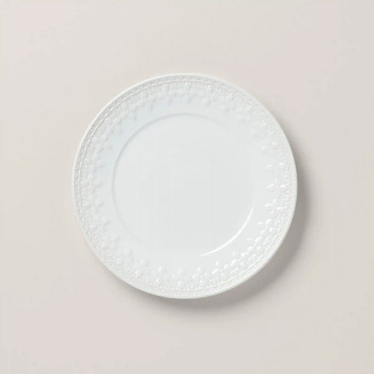 Chelse Muse Fleur White Accent Plate