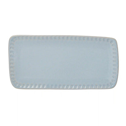 Artisanal Stripe Blue Hors d'Oeuvres Tray