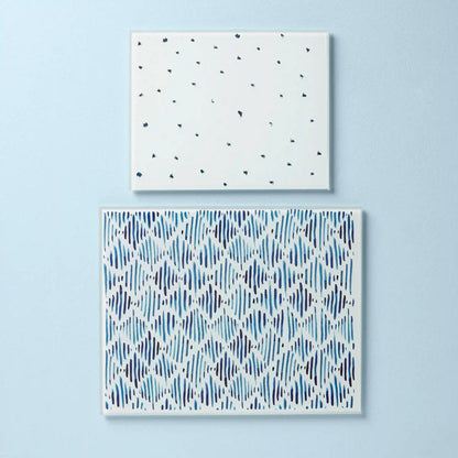 Blue Bay 2-Piece Glass Cutting Board Set