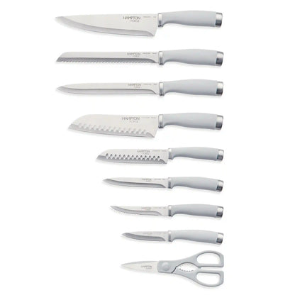 Epicure Cool Grey 15-Piece Cutlery Block Set