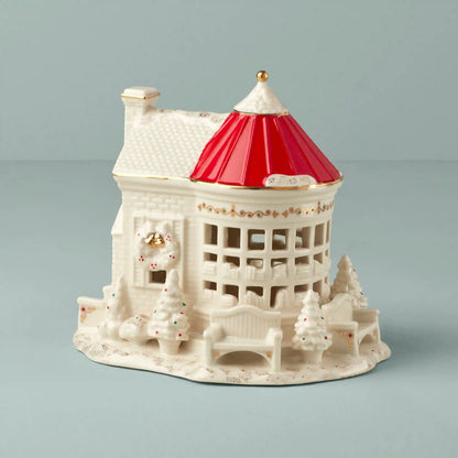 Mistletoe Park Book Store Figurine