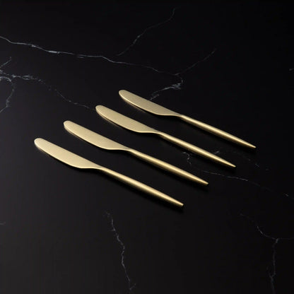 Gaze Champagne Satin Spreaders, Set of 4