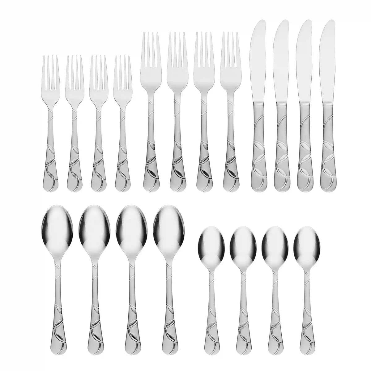 Felicity Sand 20-Piece Flatware Set