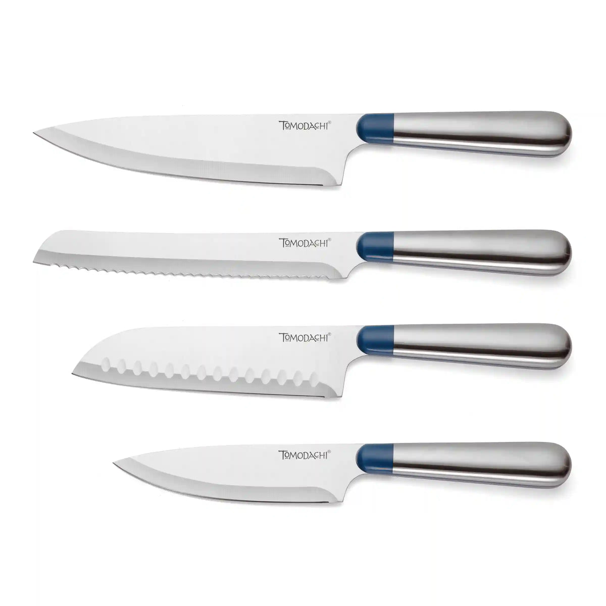 Keen Acacia 5-Piece Bristle Cutlery Block Set