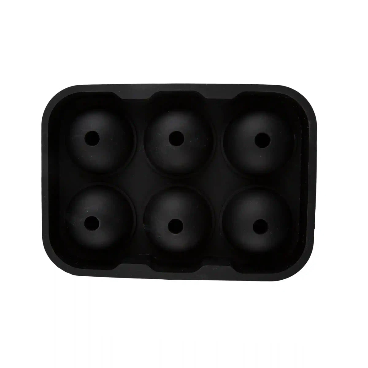 Black Round Silicone Ice Mold