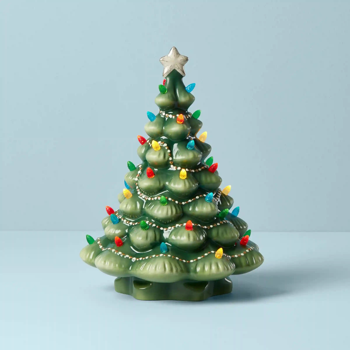 Treasured Traditions Green Lit Tree