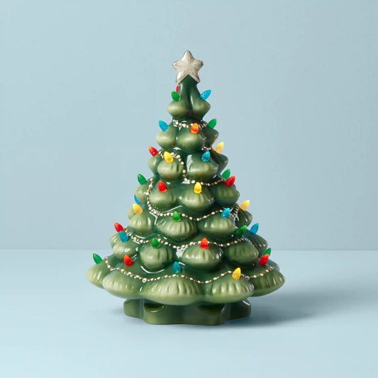 Treasured Traditions Green Lit Tree