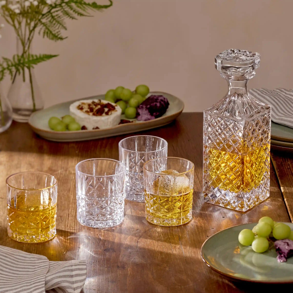 Apollo Double Old-Fashioned Glasses, Set of 4