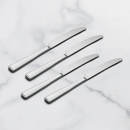 Reid Satin Dinner Knives,  Set of 4
