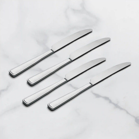 Reid Satin Dinner Knives,  Set of 4