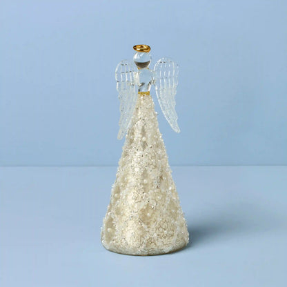 Radiant Light Lit Angel Figurine
