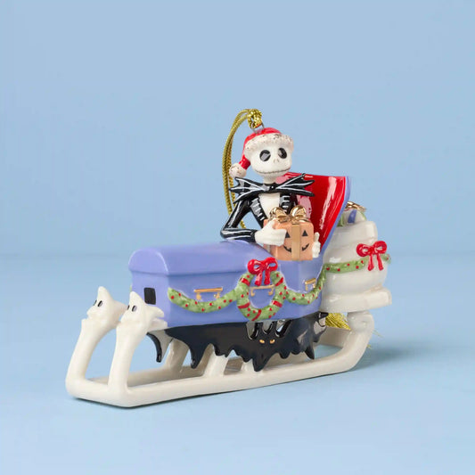 Jack Skellington Sledding Ornament