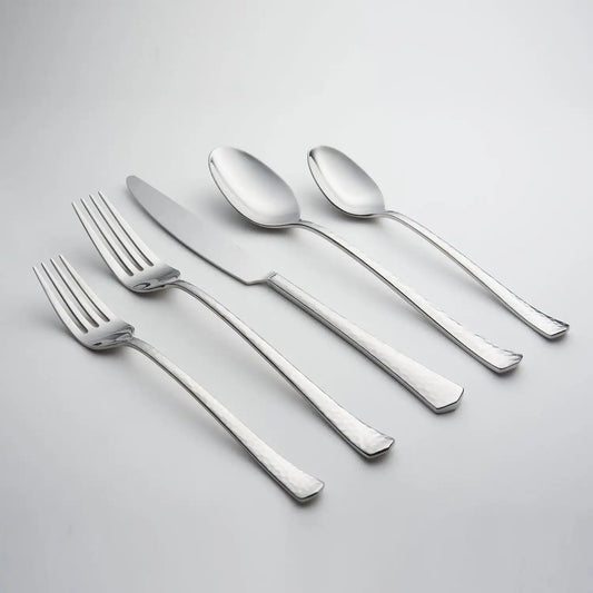 Reagan Hammered 20-Piece Flatware Set