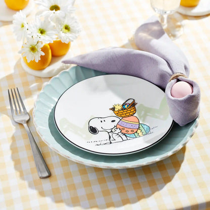 Snoopy Easter Accent Plates, Set of 4