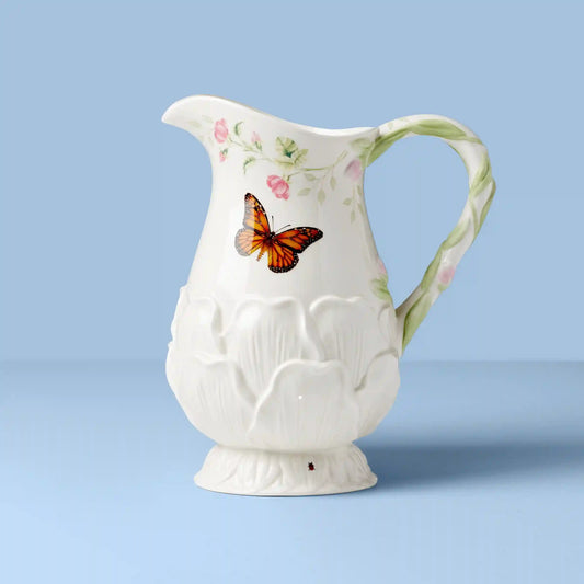 Butterfly Meadow Floral Pitcher