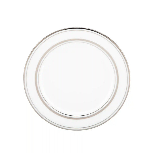 Library Lane Platinum Bread Plate
