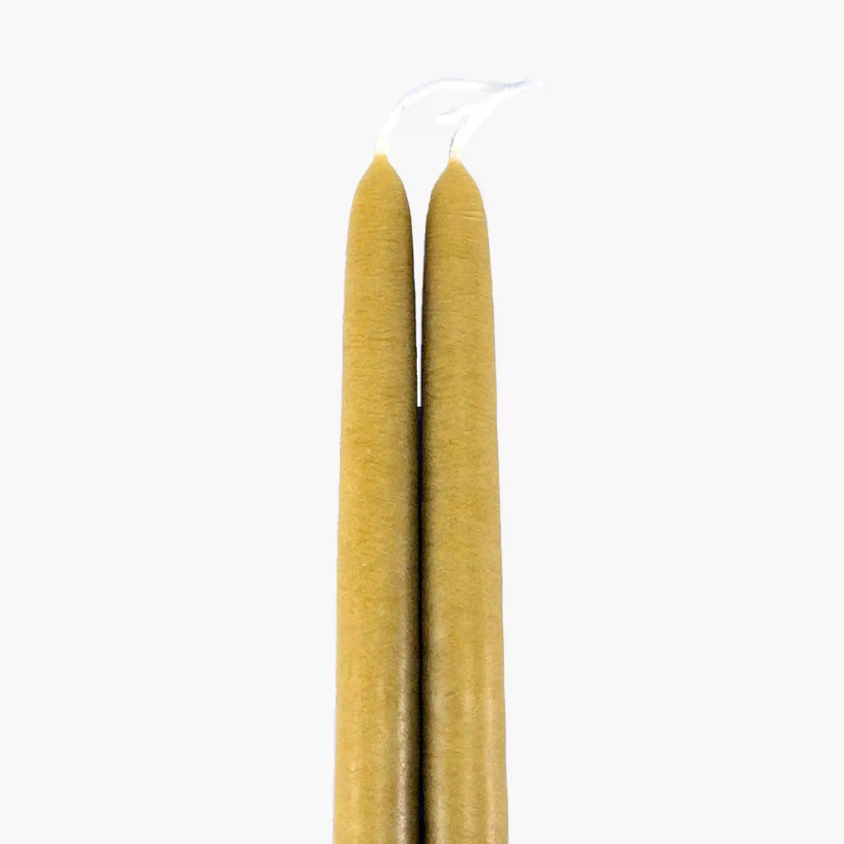 Dripless Chartreuse 12" Taper Candles, Set of 2