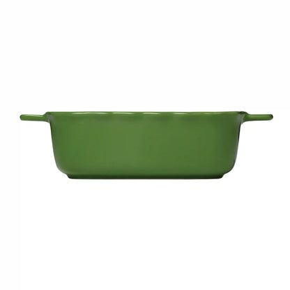 Evergreen Square Scallop Baking Dish