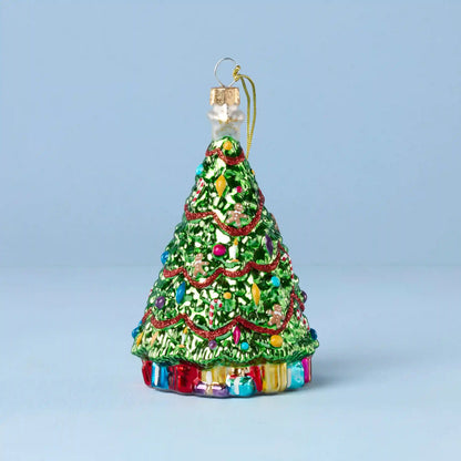 Blown Glass Tree Ornament