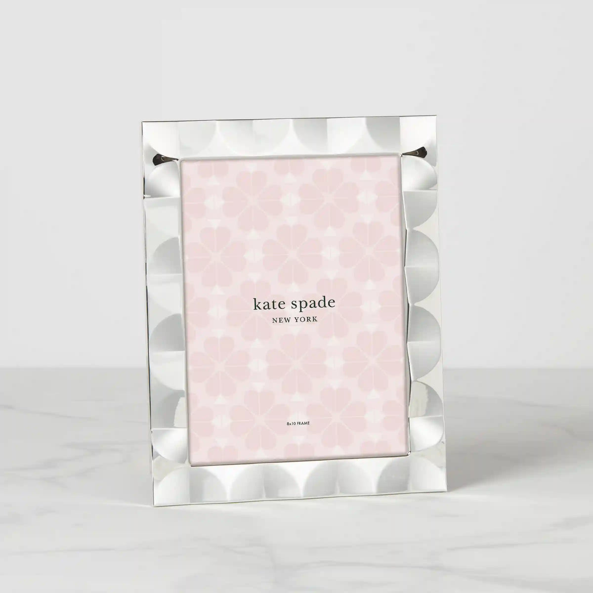South Street Silver 8x10 Scallop Photo Frame