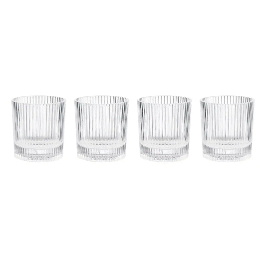 Wallingford Double Old-Fashioned Glasses, Set of 4
