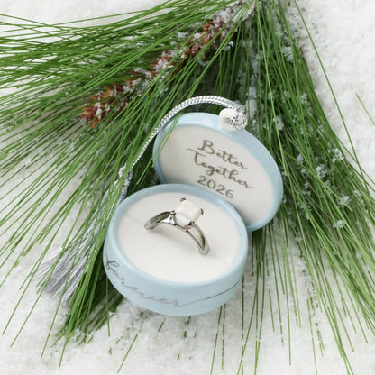 2026 Together Forever Ring Box Ornament