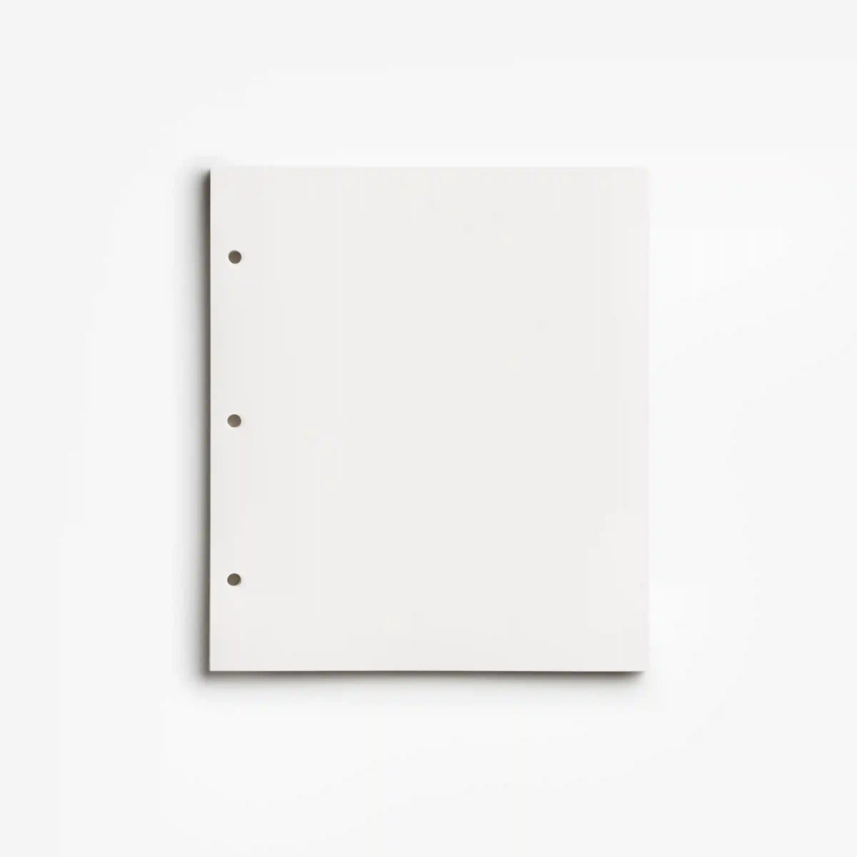 White Photo Album Paper, 10 Pages