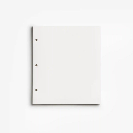 White Photo Album Paper, 10 Pages