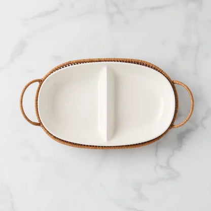 Willow & White, Divided Server with Tray