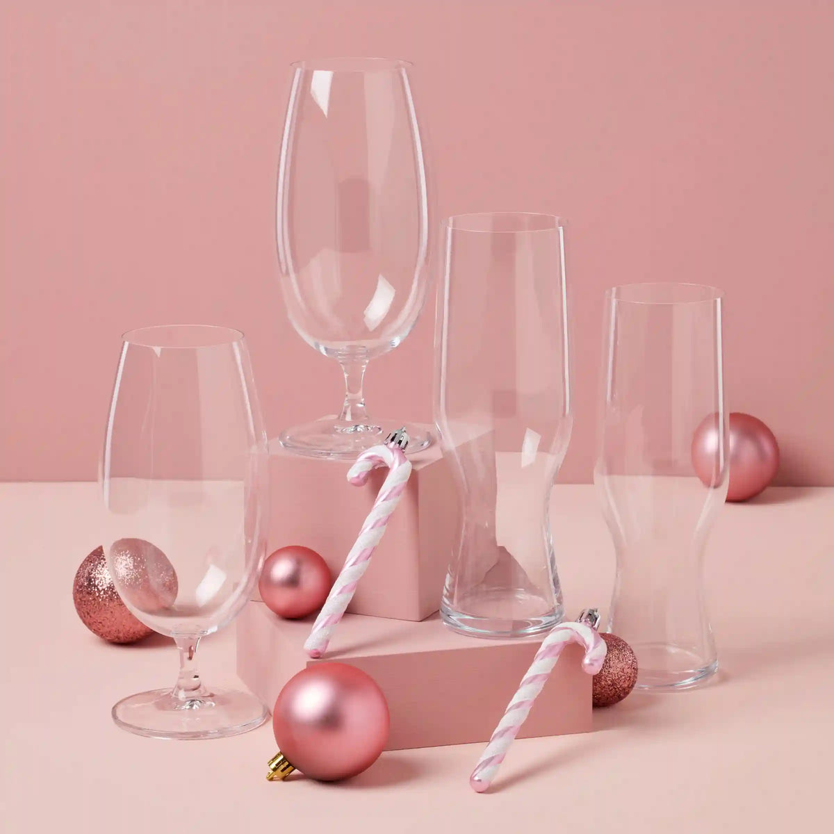 Tuscany Classics Assorted Beer Glasses, Set of 4