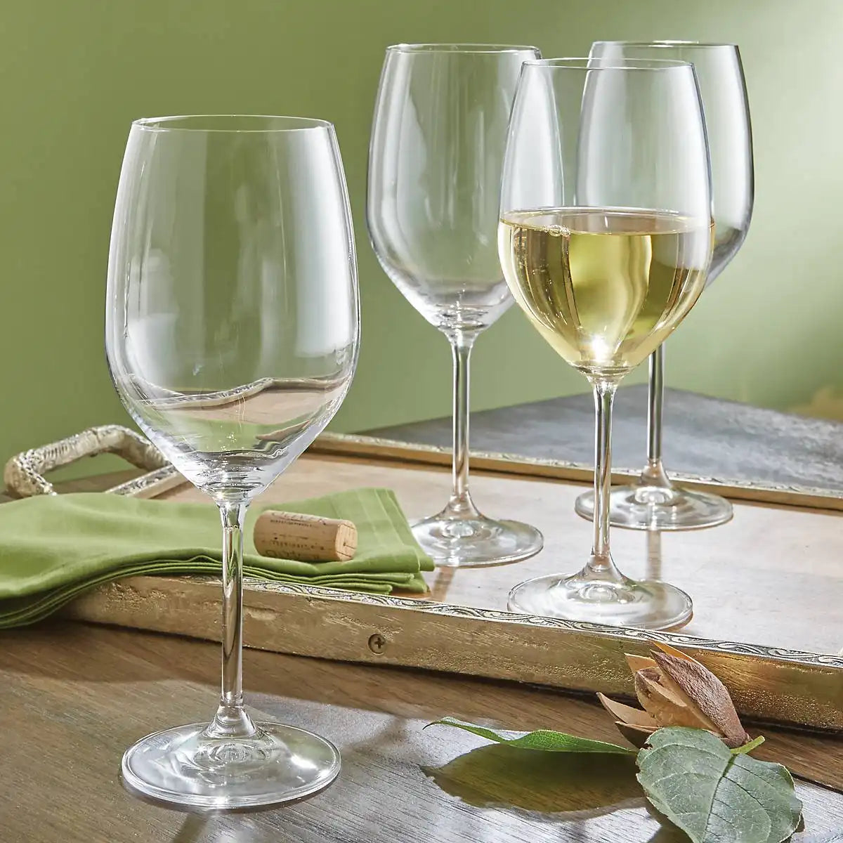 Tuscany Classics White Wine Glasses, Set of 6