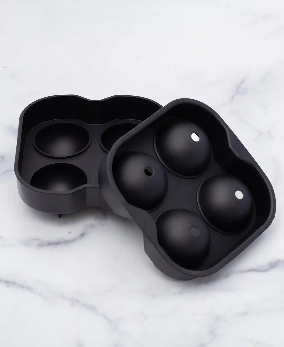 Black Round Silicone XL Ice Mold