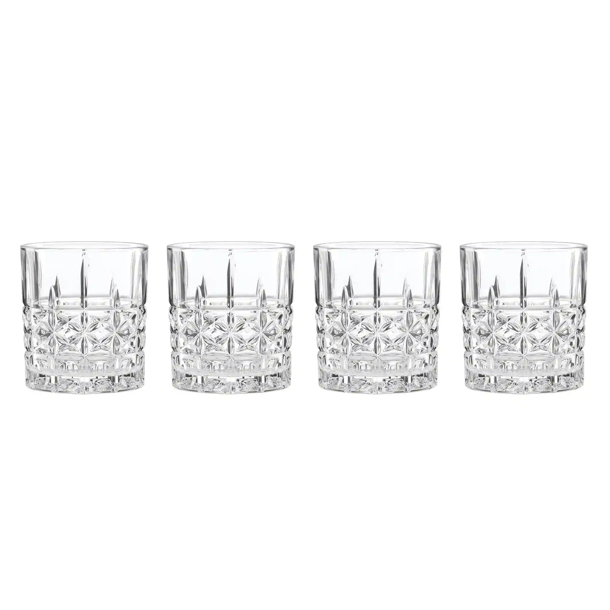 Apollo Double Old-Fashioned Glasses, Set of 4